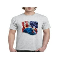 - Muška majica kratkih rukava-američka zastava 4. srpnja