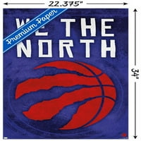 Plakat Toronto Raptors - mi smo na sjevernom zidu, 22.375 34