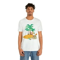 Košulja za plažu, majica za plažu, ljetna košulja, odjeća za plažu, modna košulja na plaži