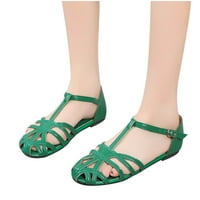 Ženske sandale, veličine 9. Nove ženske ljetne sandale s kopčom za žene modne Ležerne cipele retro rimske sandale