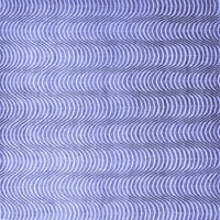 Moderni pravokutni tepisi u apstraktnoj plavoj boji, koji se mogu prati u stroju, 8' 10'