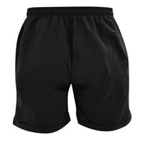 ;/ Muške ljetne kratke hlače s kravatom, havajske gaće, jednobojne kratke hlače za plažu za vježbanje visokog