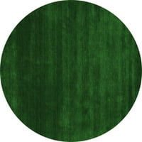 Moderne pravokutne apstraktne zelene prostirke za prostore tvrtke mumbo, 3' 5'