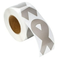 Naljepnice sive trake za informiranje o Parkinsonovoj bolesti, raku mozga, astmi, alergijama i dijabetesu-savršene