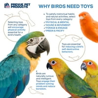 Proizvodi za kućne ljubimce od 3 do 9 inča-igračke za hranjenje i privlačenje ptica 60246