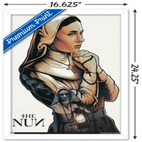 Zidni plakat časna sestra koja moli, 14.725 22.375