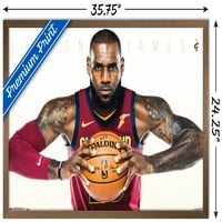 Plakat na zidu Cleveland Cavaliersa-LeBron James, 22.375 34