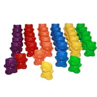 Mladi brojači u obliku šarenog medvjeda, igračke za brojanje brojeva, vodiči u učionici