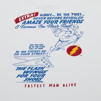 Flash Boys najbrži muškarac živ grafičke majice, 2-pack, veličine 4-18