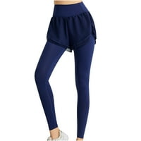 ; Ženske jednobojne rastezljive hlače za podizanje bedara za fitness jogging joga ženske sportske hlače rasprodaja