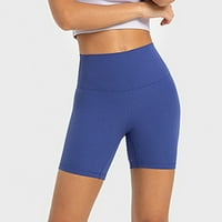 Ženske joge kratke hlače za čišćenje solidnih sportskih joga bib hlača pokrivača za vježbanje teretane žene jean