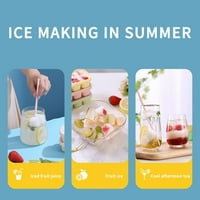 Kalup za ledenu kocku 0 silikonska ladica za led žele jogurt kalup za ledenu kocku 0 posuda za led za hranu ledena