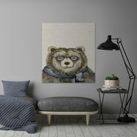 Ispis slike Djed medvjed iz menija na omotanom platnu