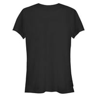 Crna majica s grafičkim uzorkom u obliku slova U-dizajn Od M. A. 2 M. A.