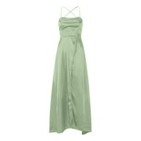 Večernje haljine za žene, haljina kratkih rukava, Haljina za ljuljanje kratkih rukava, zelena, 2 inča
