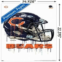 Chicago Bears - plakat na zidu kacige za kapanje, 14.725 22.375