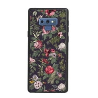 Slučaj za botaničko-zlato-floral-telefon za Samsung Galaxy Note za žene darovi za žene, mekani silikonski stil
