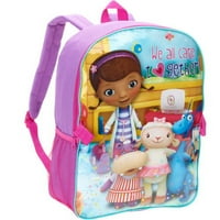 16 školski ruksak za djevojčice s vrećicom za ručak koja se može pričvrstiti
