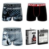 Ratovi zvijezda Darth Vader; Muški bokserski kratki kratki, 3-pack