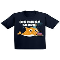 Neugodni stilovi morski pas rođendanski morski pas majice za dojenčad Outfit za morske pse za dječake ljubitelje