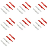 Hobbyflip propeleri noževa rekvizit propelera propeler set crveni h111- kompatibilan s revell nano quad packom