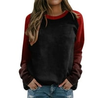 ženski puloveri u A-listi, jesen vrećasti puloveri s dugim rukavima, vrhovi pulovera