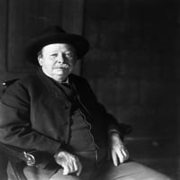 Joel Chandler Harris. Američki pisac. Fotograf Francis Benjamin Johnson. Ispis plakata od