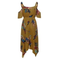 Izbor/ ljetne haljine za žene, proljetno-ljetna modna ženska haljina Plus Size s cvjetnim printom kratkih rukava