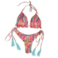 Beachwear Band Women Push-up Brazilski Bandeau Swimssuit Set Bikini kupaći kostimi za kupaće kostime Tankinis