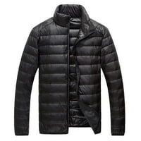 Muška ležerna zimska jakna, topli Muški kaput s patentnim zatvaračem i džepom, jakna za muškarce, zimske donje