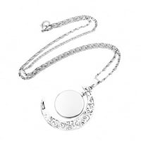 LZOBXE ogrlice za žene modni kristalni ukras staklene kuglice proricanje vrijeme dragulja lanaca nakit nakit nakit