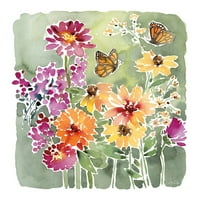 Monarhi i cvjetovi tisak plakata - Katrina Pete
