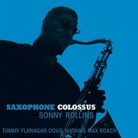 Sonnie Rollins - saksofon-vinil u boji plavog mramora