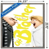 Zidni poster Despicable Me - o brate s pozadinskim osvjetljenjem, 22.375 34