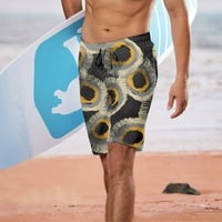 Ležerne kratke hlače za muškarce, kratke hlače za plažu koje se brzo suše, ljetne havajske cvjetne kratke hlače