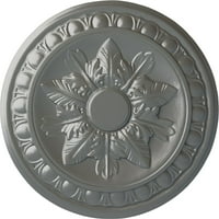 Stropni medaljon od 9 4 1 8, ručno oslikan srebrom