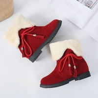 HGW modne ženske cipele debele zimske čizme za snježne čizme zima gležnja kratke čizme jesenske cipele
