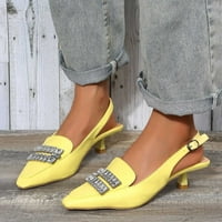 _ / svjetlucave sandale; ženske sandale s otvorenim prstima s remenom za gležanj; svjetlucave sandale na petu