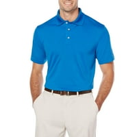 Muška velika i visoka airflu golf izvedba kratkih rukava Čvrsta polo košulja