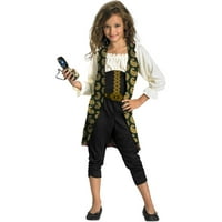 Pirates of the Caribbean Angelica Classic Chiss Child Halloween kostim