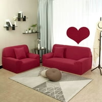 Jedinstveni prijedlozi: 1 komad žakard teksturirana rastezljiva navlaka za kauč, crvena