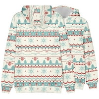 jesenski džemperi za muškarce-modni Darovi za Božić i Dan zahvalnosti za muškarce, ležerni jesenski vrhovi s printom