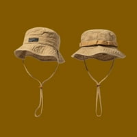Kocopeaunts muškarci kanti šeširi dvostrani mogu nositi divlji ribarski šešir za žensku kremu za sunčanje za sunčanje