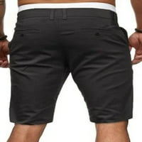+ Muške Ležerne obične teretne hlače srednjeg struka havajske ljetne hlače do koljena muške ravne hlače za slobodno