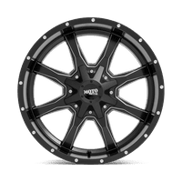 Moto Metal MO 6x120 6x139. 0. satenski crni brušeni kotač