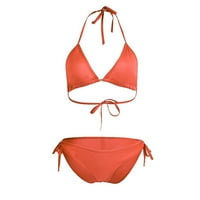 OCIVIESR kupaći kostim Žene postavlja bikini gurnuti dvije plus veličine kupaći kostimi za plažu tankinis set