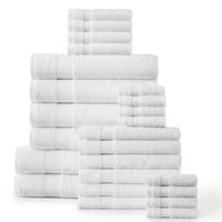 Set ručnika za kupanje - bijela, dodatna kuća najbolja vrijednost