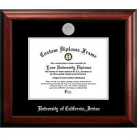 Sveučilište u Kaliforniji, Irvine 11 vata 8,5 h reljefni srebrni okvir za diplomu
