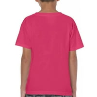 Majica za mlade Majica Sretan Božić, dječja majica s božićnim nitima, ružičasta, majica za mlade, dječja majica