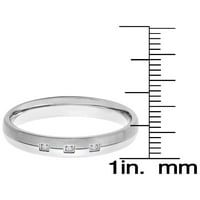 Obalni nakit Titan 0. Dijamantni prsten s dvostrukom završnom obradom